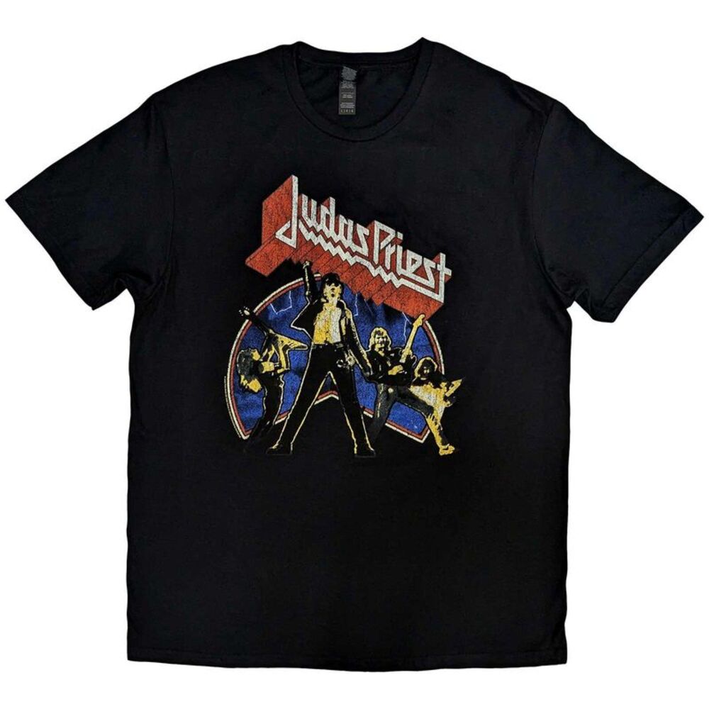 Judas Priest Unisex Adult Unleashed Version 2 T-Shirt / Black